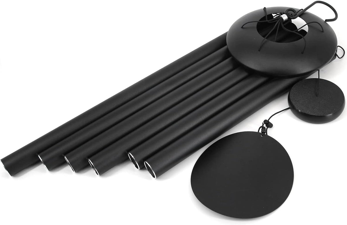 45Inch Deep Tone Large Wind Chimes for outside with 6 Heavy Tubes