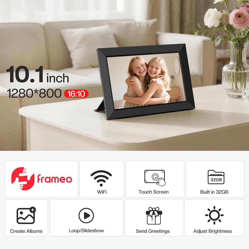 10.1 inch WiFi digital photo frame